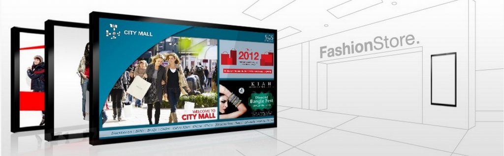 digital signage banner